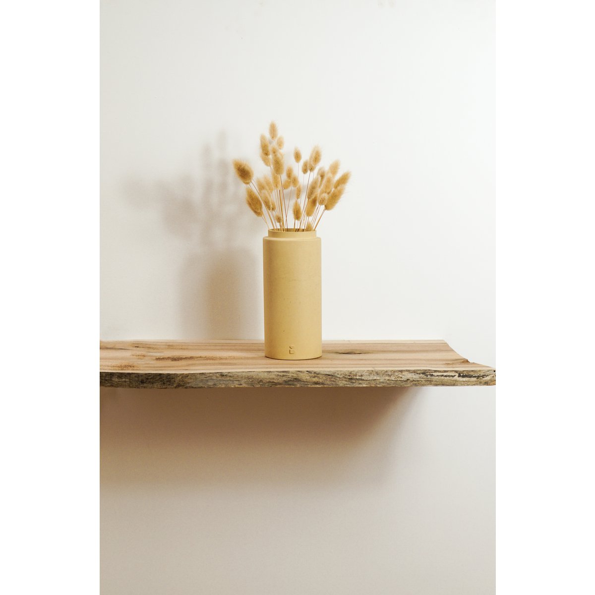 beige vase
