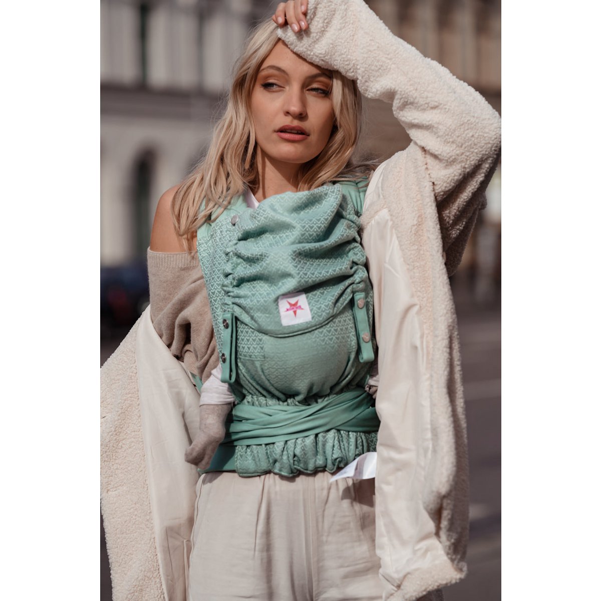 Babytrage TaiTai Heart2Heart Mint Unisize