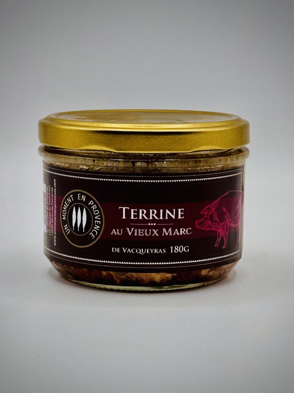 Terrine med Marc de Vacqueyras 180g - En aperitif af karakter 🍷
