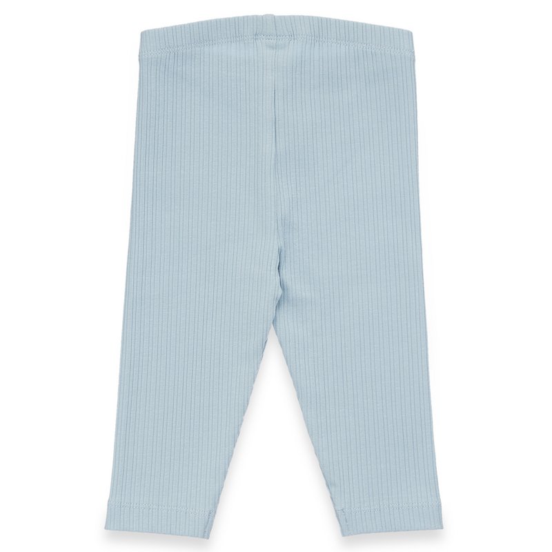 Baby -leggings - Fancy Rib - Blau
