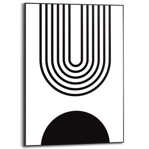 Painting Slim Frame Abstract shapes 70x50
