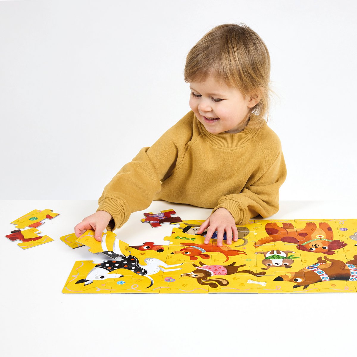 J'aime les chiens Puzzle 3+