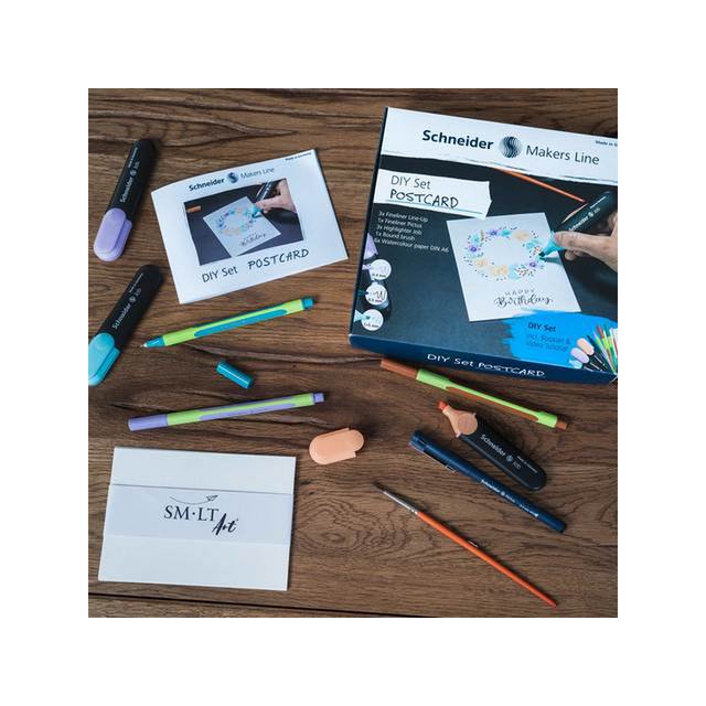 Set de bricolaje de postales Schneider