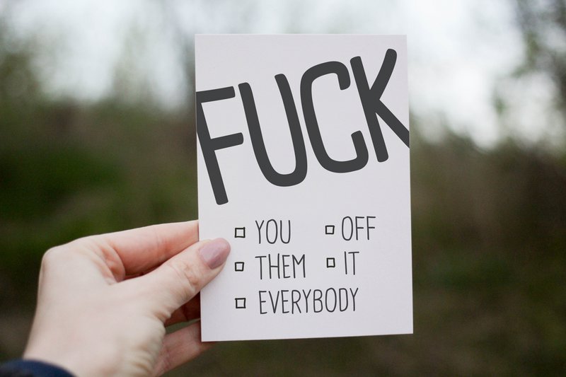 Fuck dig/fra/dem/det