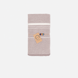 Ecobain Towel "Cocoon" | Dusty Pier (Taupe)
