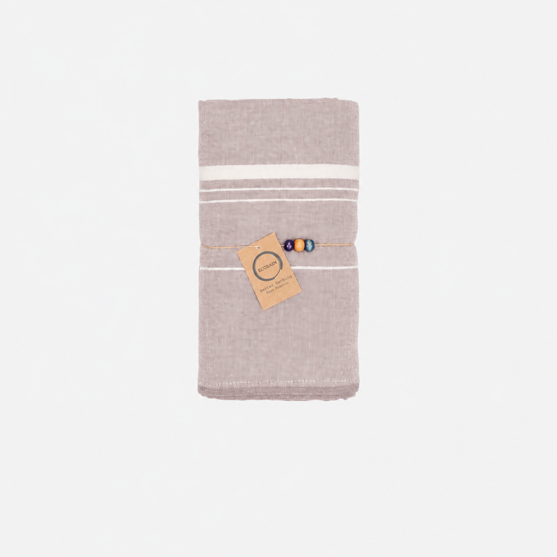 Ecobain Towel "Cocoon" | Dusty Pier (Taupe)
