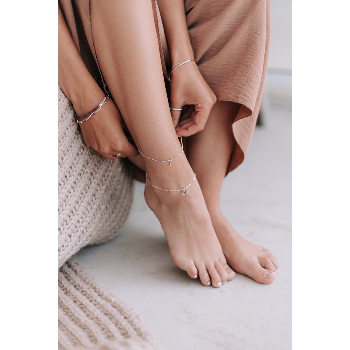 Anklets - Star summer