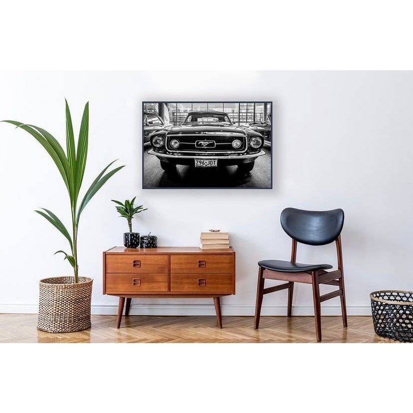 AFFICHE FORD MUSTANG 89'