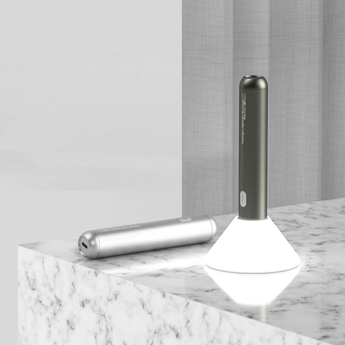 Lampe de poche/veilleuse rechargeable