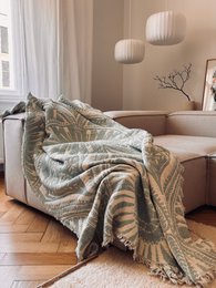 CALMA Musselin Decke - Mint - 2,20 x 2,30 m