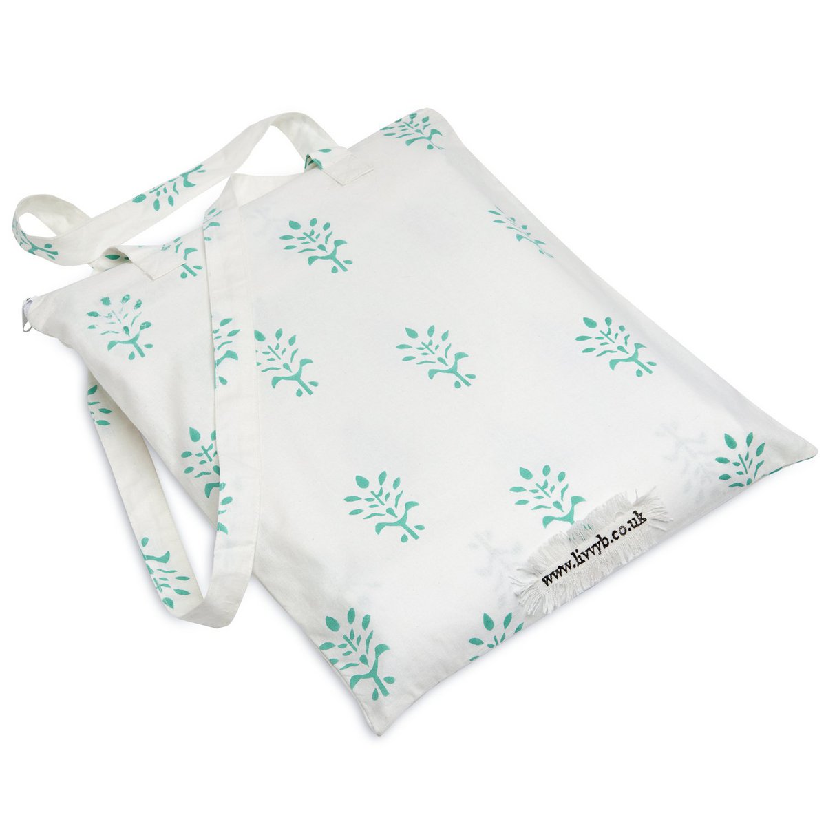 Booti Bettbezüge und Kissenset Aqua