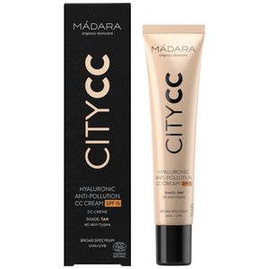 CITY CC Hyaluronic Anti-pollution CC cream SPF 15, TAN, 40ml