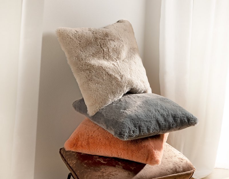 Dutch Decor ZAYA - Cushion 45x45 cm Pumice Stone - beige