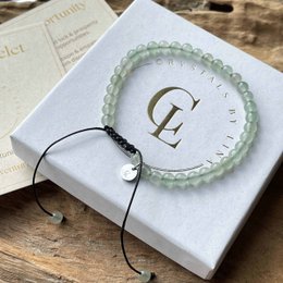 Power Bracelet Green Aventurine - Gemstone - Bead bracelet - Beads 4mm