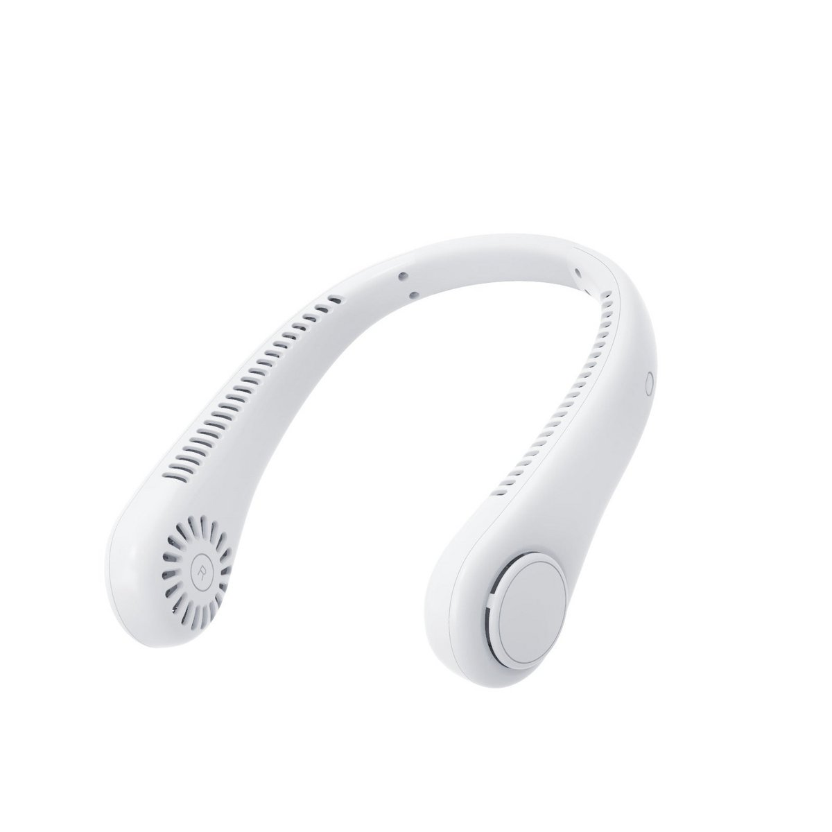 Oplaadbare nekventilator Handsfree USB-miniventilator Reizen Buitensportfans Draagbare luie bladloze hangende nekventilator
