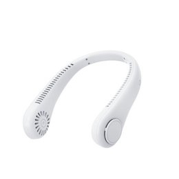 Genopladelig halsventilator Håndfri USB-miniventilator Rejser Udendørs sportsfans Bærbar Lazy Bladeless hængende halsventilator