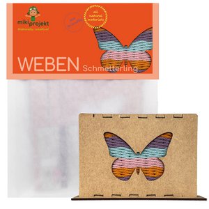 Craft kit butterfly weave