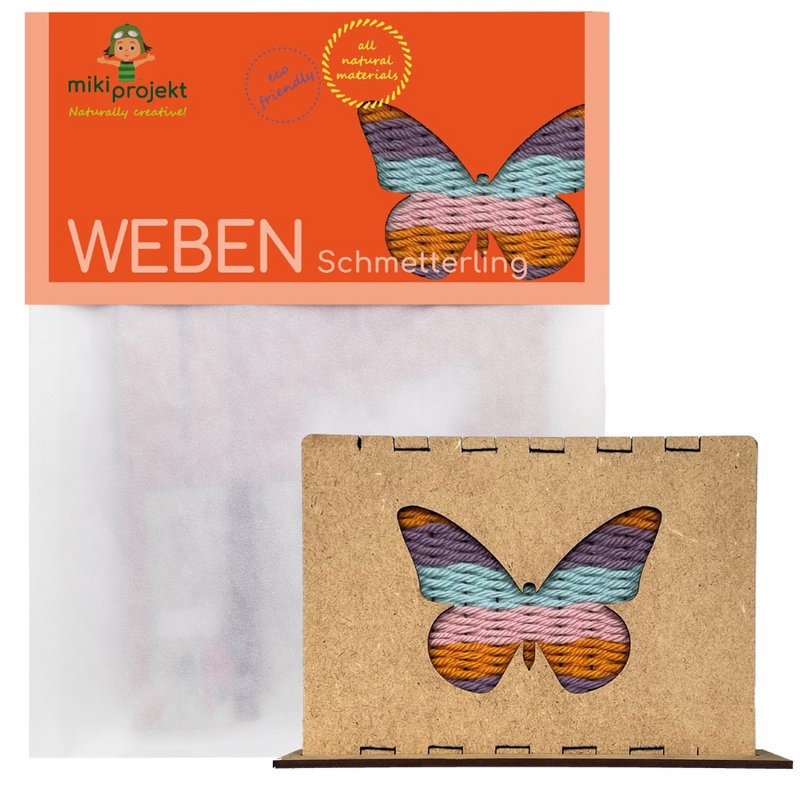 Craft kit butterfly weave