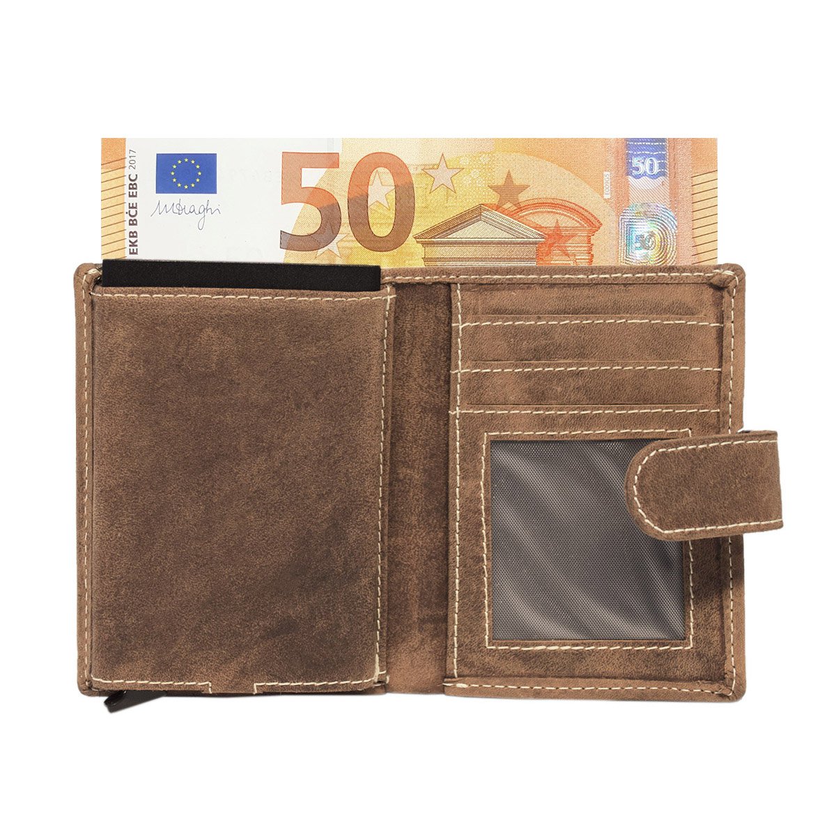 Kartenetui Leder - Cardprotector - Miniwallet - Mini Wallet - In 3 Farben - Kreditkartenetui