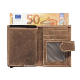 Kortholder læder - Cardprotector - Minipung - Mini pung - I 3 farver - Kreditkortholder