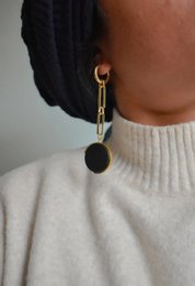 Asymmetrical Pendulum Earrings