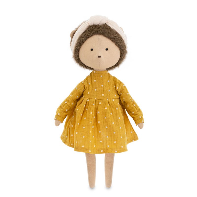 Peluche en coton, Cotti Motti, Emmy le hérisson (30cm)