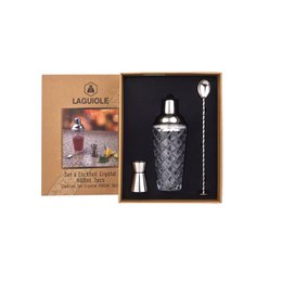 Zestaw koktajli kryształowych 3 - 400 ml