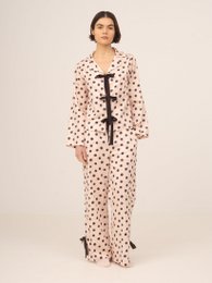 Noctis Pyjamashirt met stippen