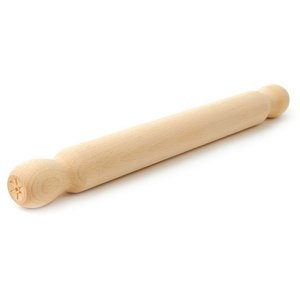 Französisches Nudelholz aus Holz – Pizzaroller 40 cm