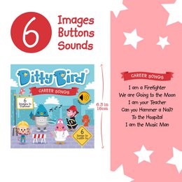 Ditty Bird Baby Sound Book: Canzoni di carriera