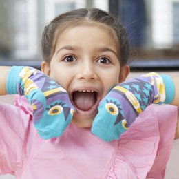 Package Magic sock puppet children's sock