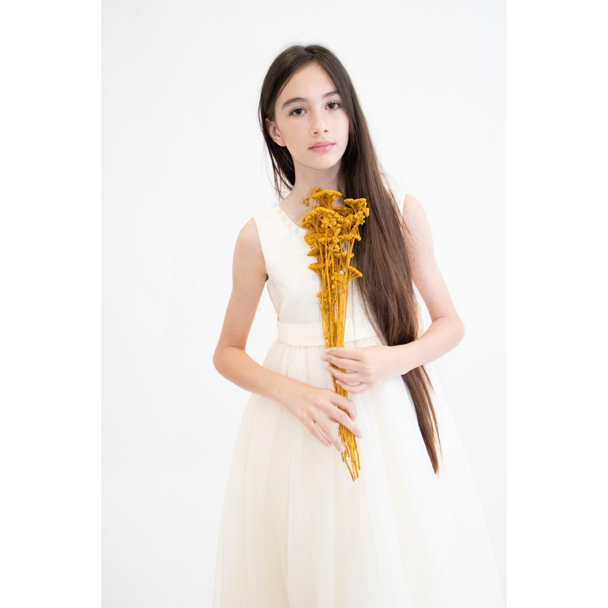 Vestido formal ANABELLA - Melocotón