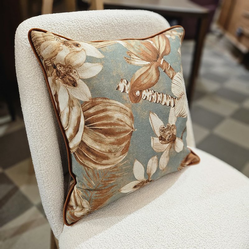 Pillowcase 45x45cm, 90% cotton, 10% linen | Terra Flora