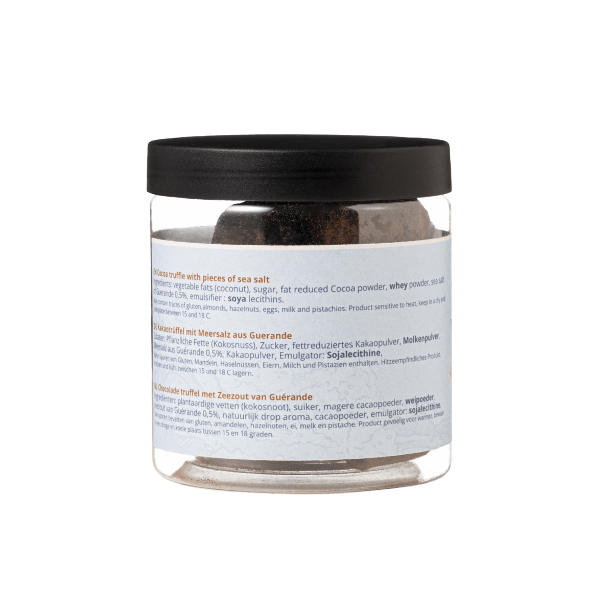 Sea Salt Summer Truffles Gift Jar 130g | Refreshing Chocolate