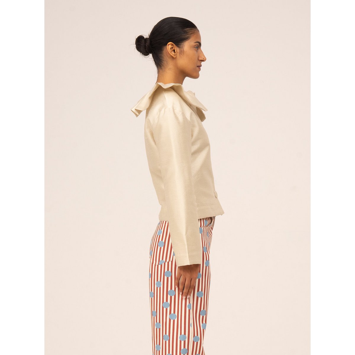Clown Cream Sparkle Jacket