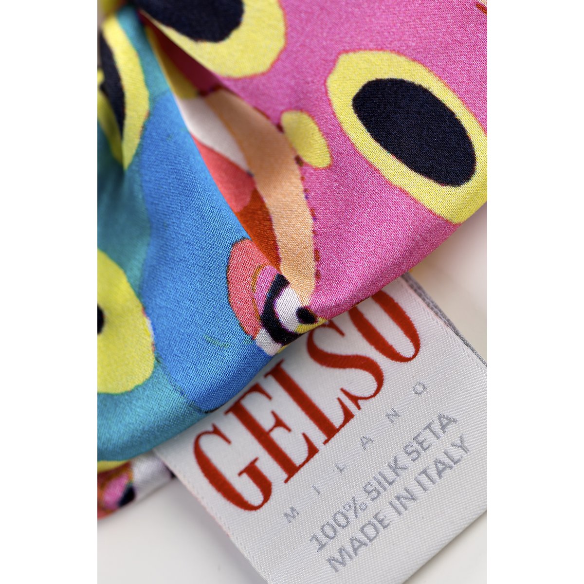 Silke Hair Scrunchies "Harlequin" Print