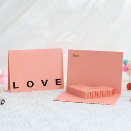 3D -kort - Minimalistisk kærlighedskort