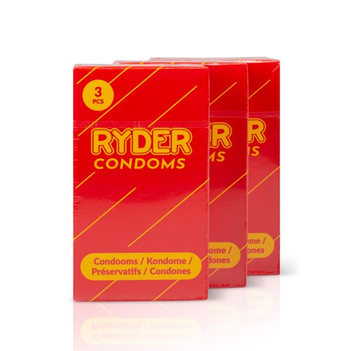 Ryder kondomer - 24 x 3 stk