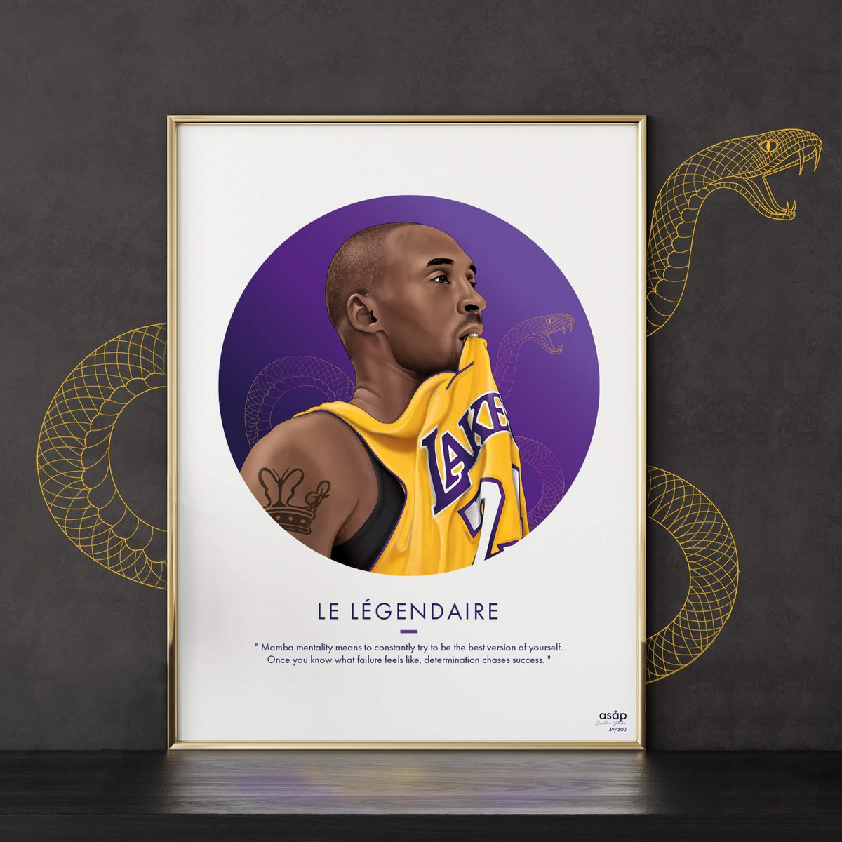Poster "IL LEGGENDARIO" 30x40cm