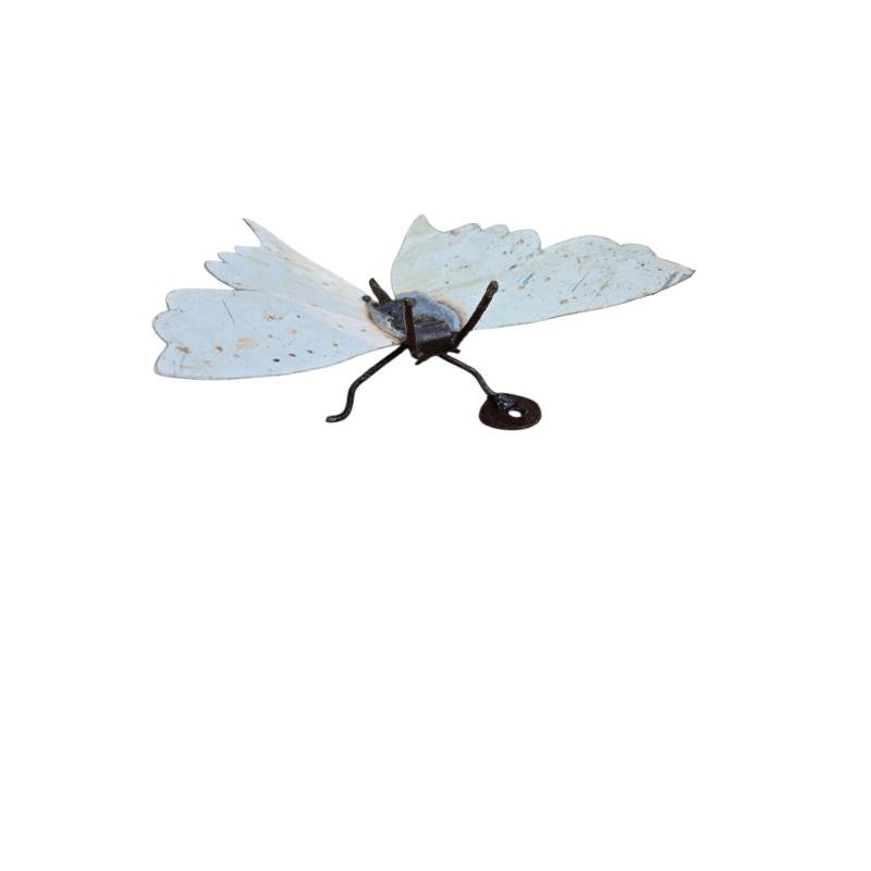 METALEN KLEINE WITTE VLINDER