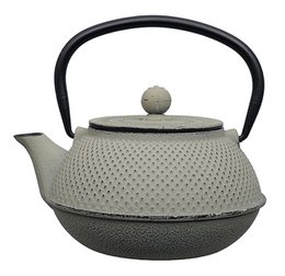 Teaclassix Gietijzeren Theeset Arare 0,80 ltr, Giftbox, Grijsgroen