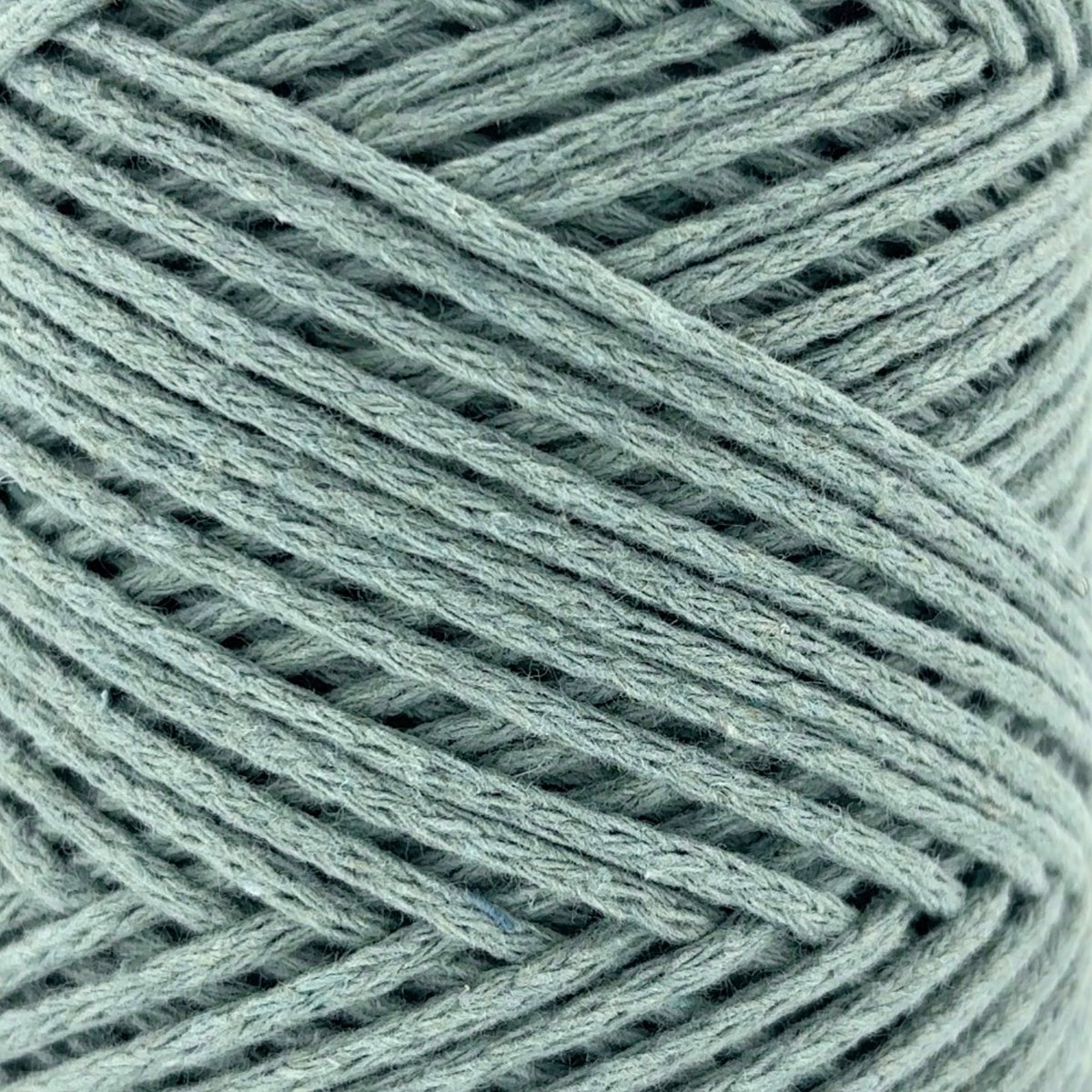 Sensy Premium 2 mm - 160 yards 100 % genanvendt bomuldsmacrame-ledning