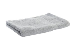 COTTON TOWEL 30X50X1 600GSM LIGHT GRAY TOILET TOWEL TX200365