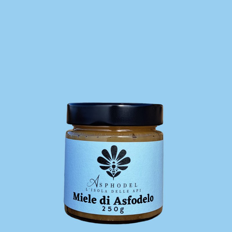 Asphodel honning - 100% sardinsk rå honning - naturlig - 250g