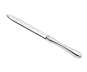 EDZARD briefopener briefmes draad, verzilverd, lengte 19 cm