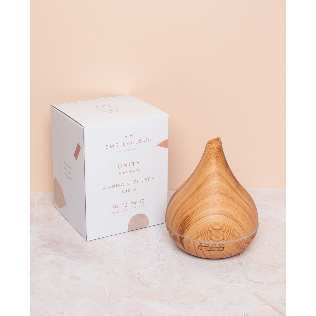 Diffuseur Unity Scent Cloud® - Bois clair - 400 ml - Prix conseillé 44,95 €