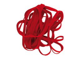 Elastieken Alco 150x4mm rood kartonnen doos 500 gram