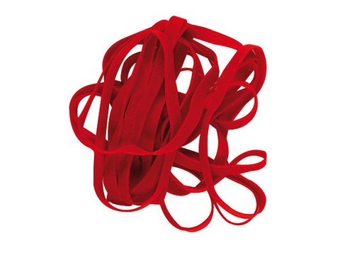Elastics Alco 150x4mm roter Karton 500 Gramm