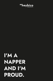 I AM A NAPPER - genanvendelig kop, kaffe at gå