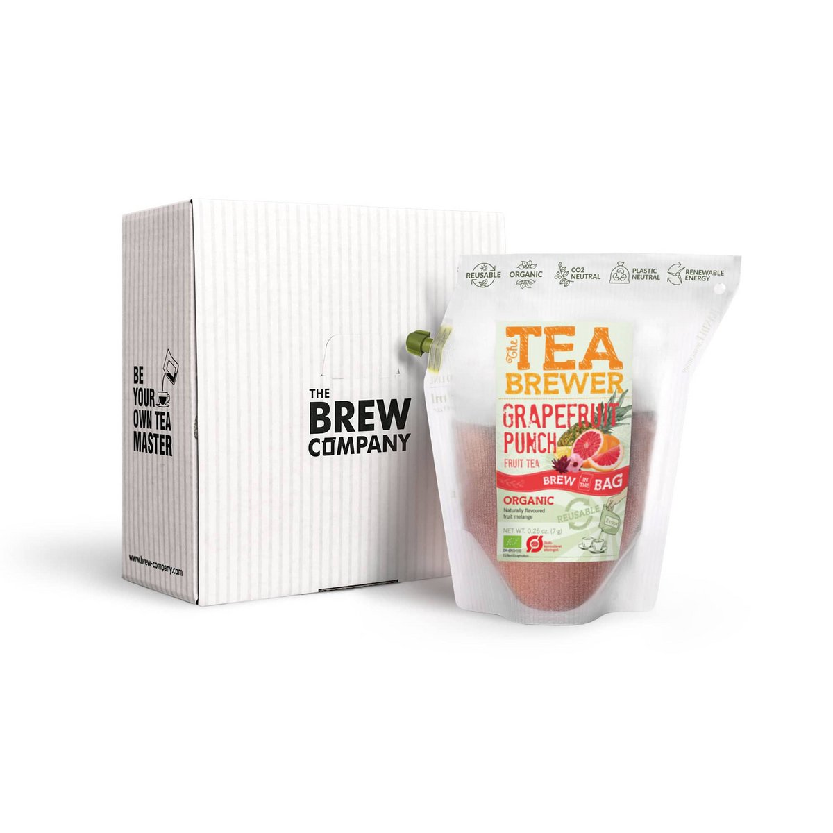 Grapefruit-Punsch-Teebrüher